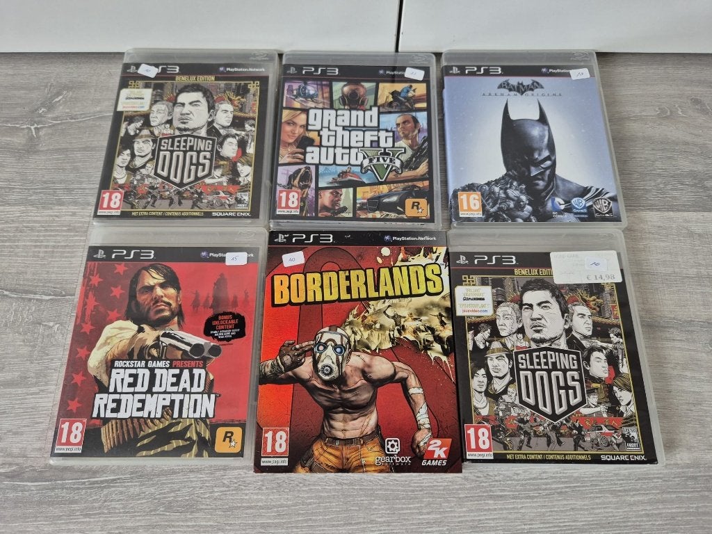 Lot 6x PlayStation 3 games, Games en Spelcomputers, Ophalen of Verzenden, Gebruikt