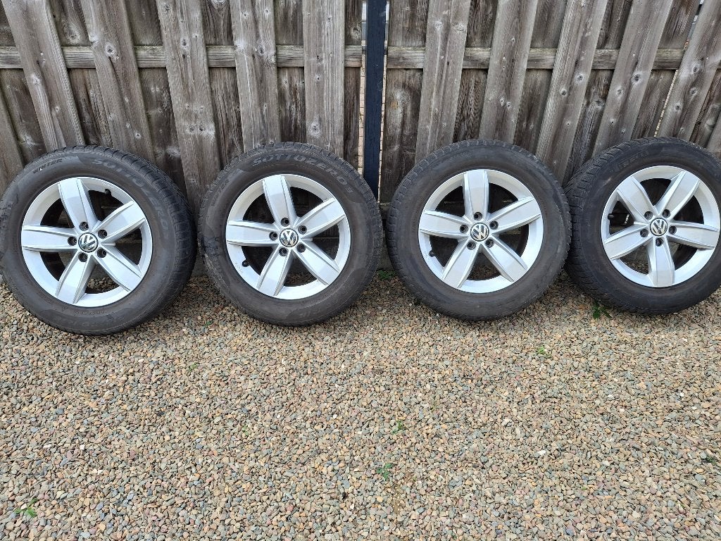 Autovelgen VW, Auto-onderdelen, Ophalen, 16 inch, Winterbanden, Band(en)