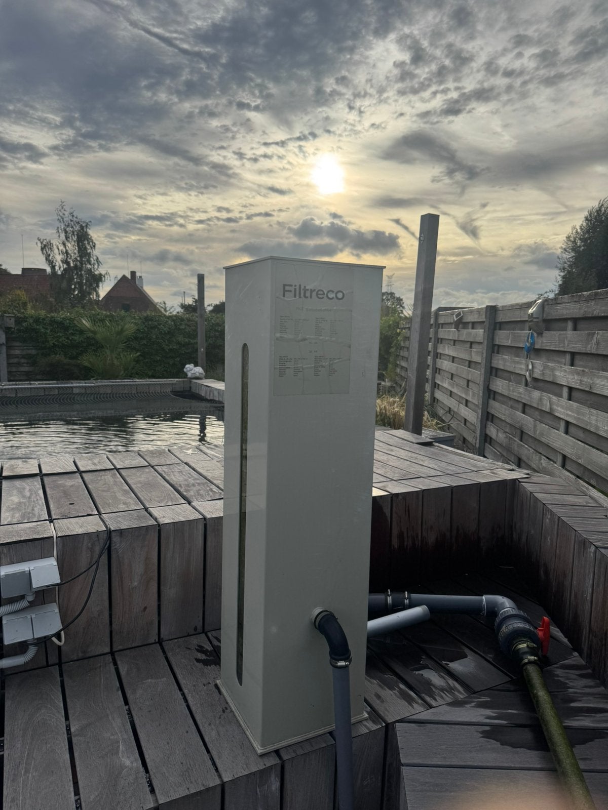 Proteïne skimmer, Jardin & Terrasse, Accessoires pour étangs, Enlèvement, Utilisé, Filtre de bassin