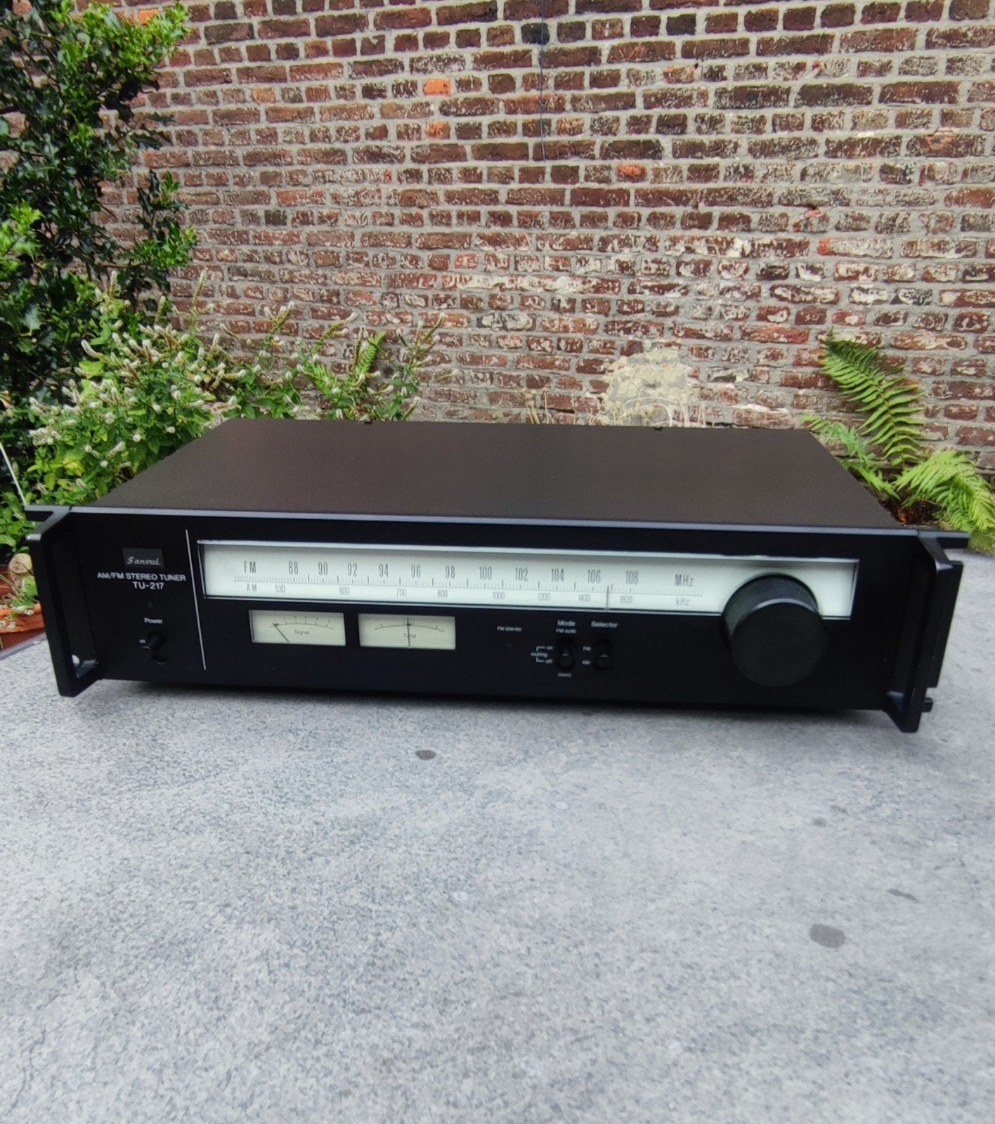 Vintage Tuner Sansui TU-217, TV, Hi-fi & Vidéo, Enlèvement