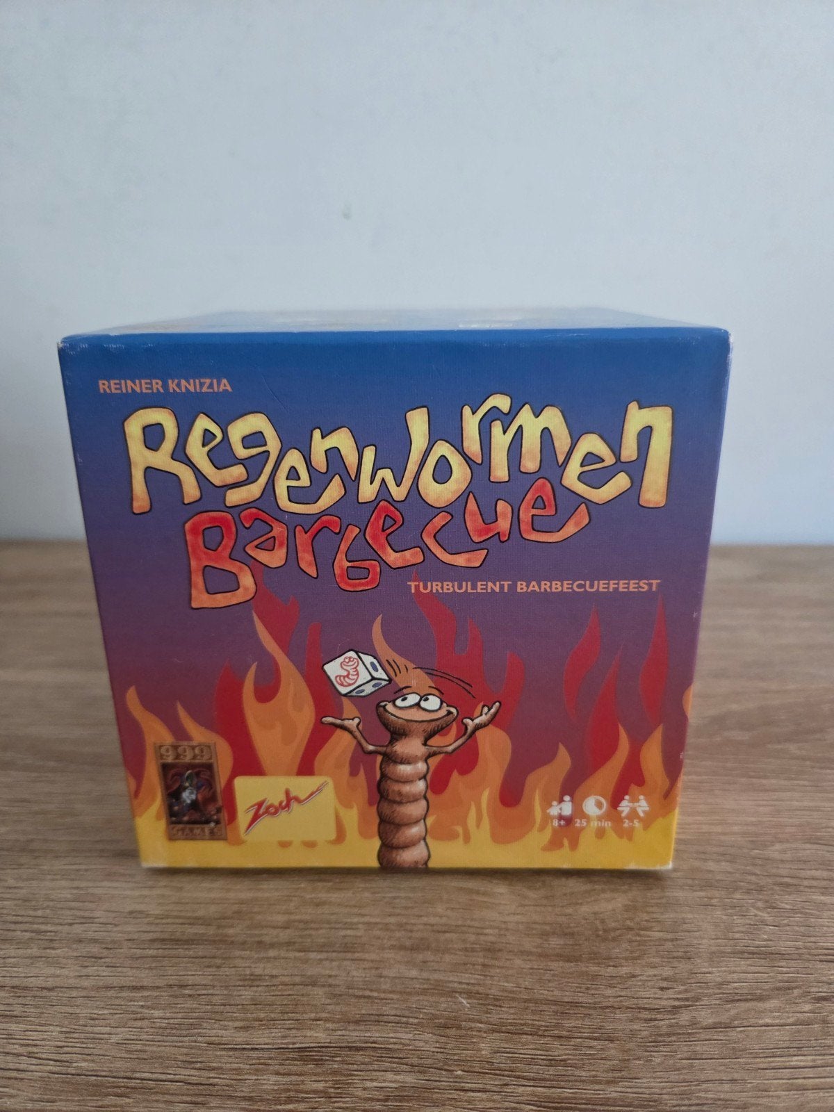 Regenwormen Barbecue van 999 Games, Ophalen of Verzenden
