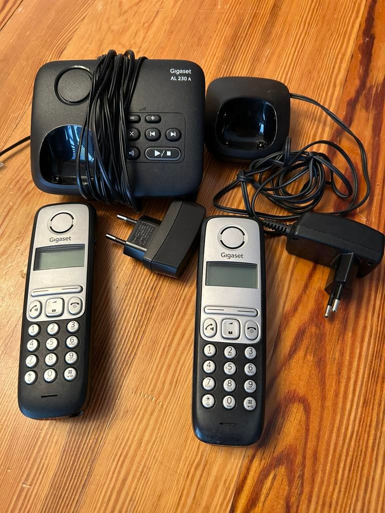 Telephone Gigaset DUO, Télécoms, Téléphones fixes | Combinés & sans fil, Enlèvement ou Envoi, Utilisé, 2 combinés
