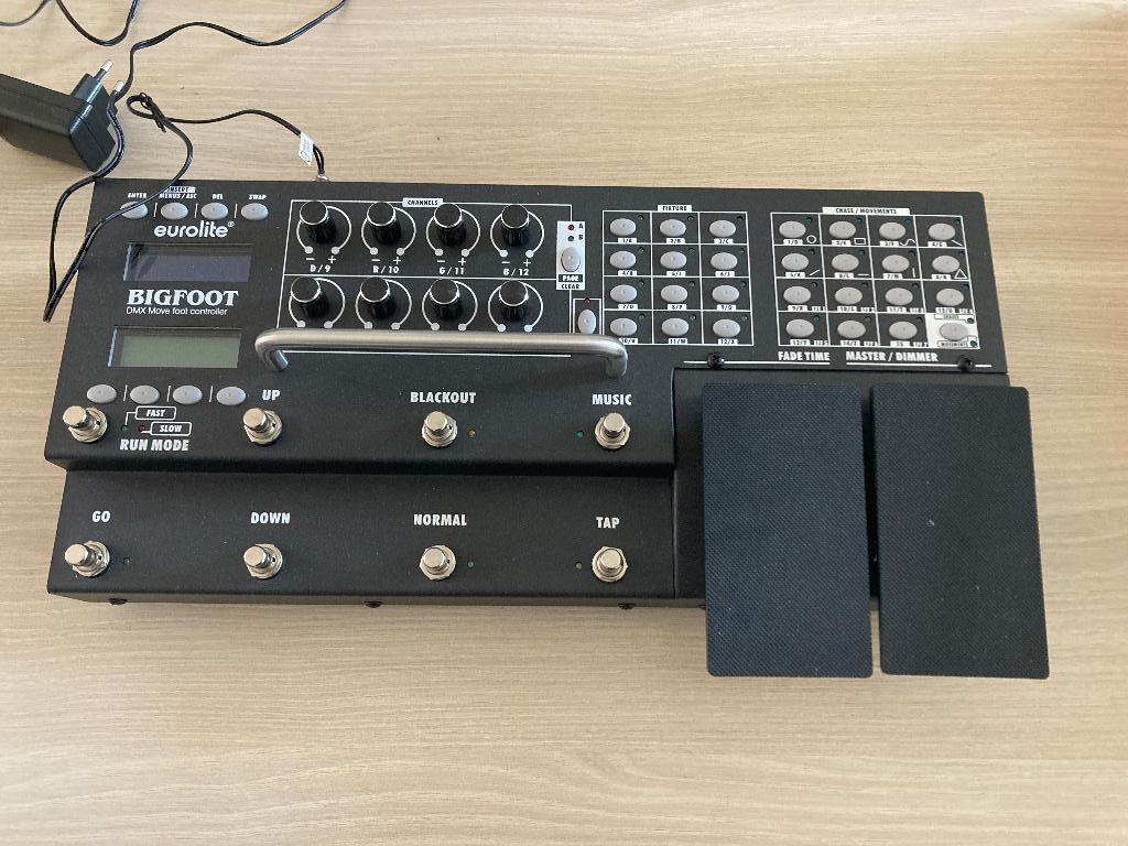 Eurolite DMX Move Bigfoot controller, Muziek en Instrumenten, Licht en Laser, Ophalen, Zo goed als nieuw, Overige typen, Geluidgestuurd