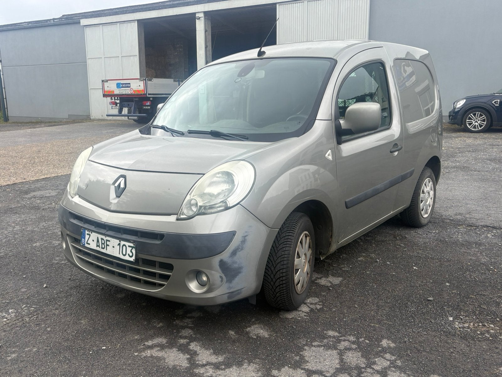 RENAULT KANGOO 1.5DCI 57.000KM AIRCO, Autos, Euro 5, Achat, 2 places, Beige