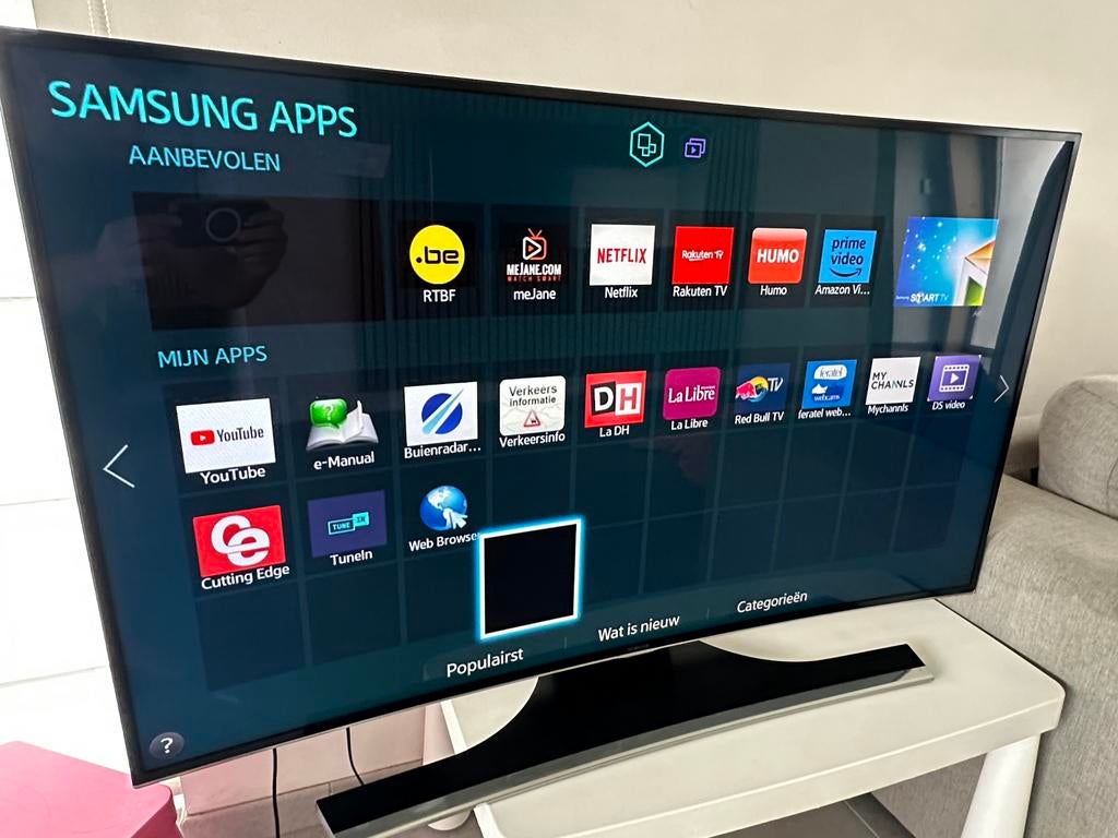 Samsung curved smart tv 48 inch, Audio, Tv en Foto, Televisies, Ophalen, Zo goed als nieuw, Samsung, Smart TV