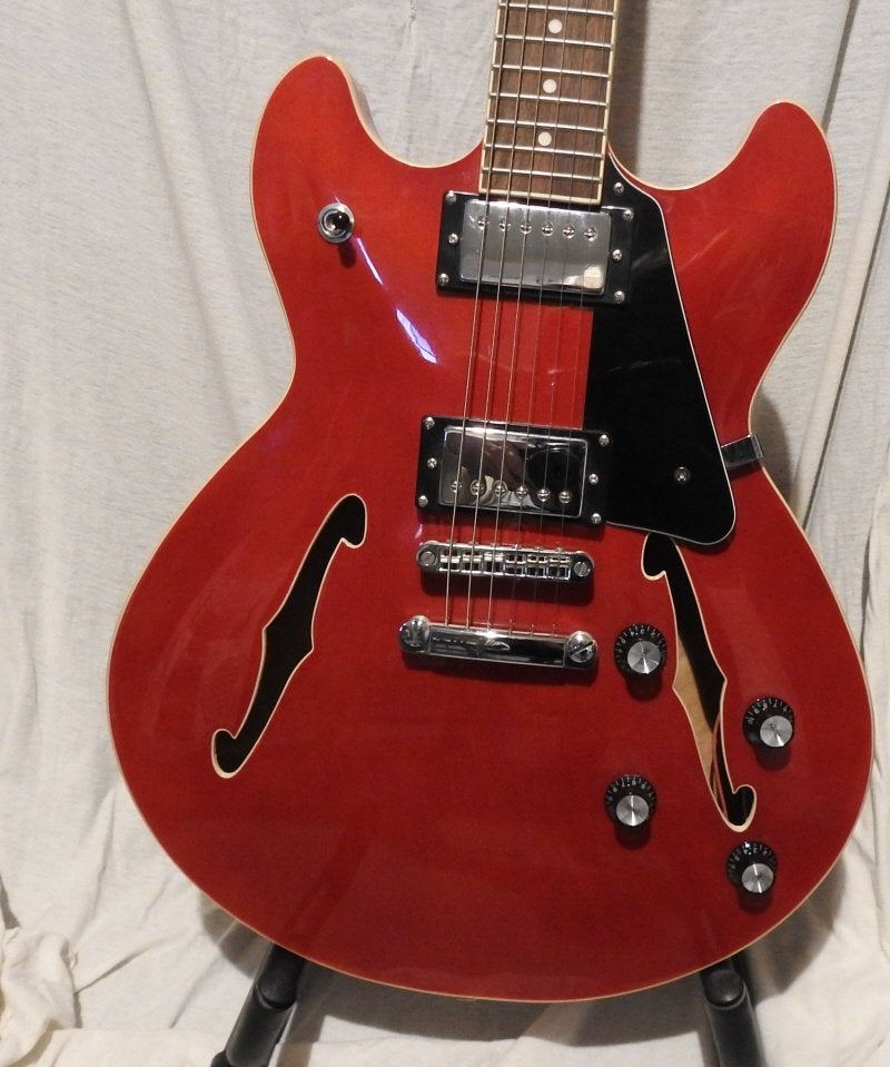 Guitare électrique Harley Benton HB-35 CH Vintage Series, Enlèvement, Neuf, Semi-solid body