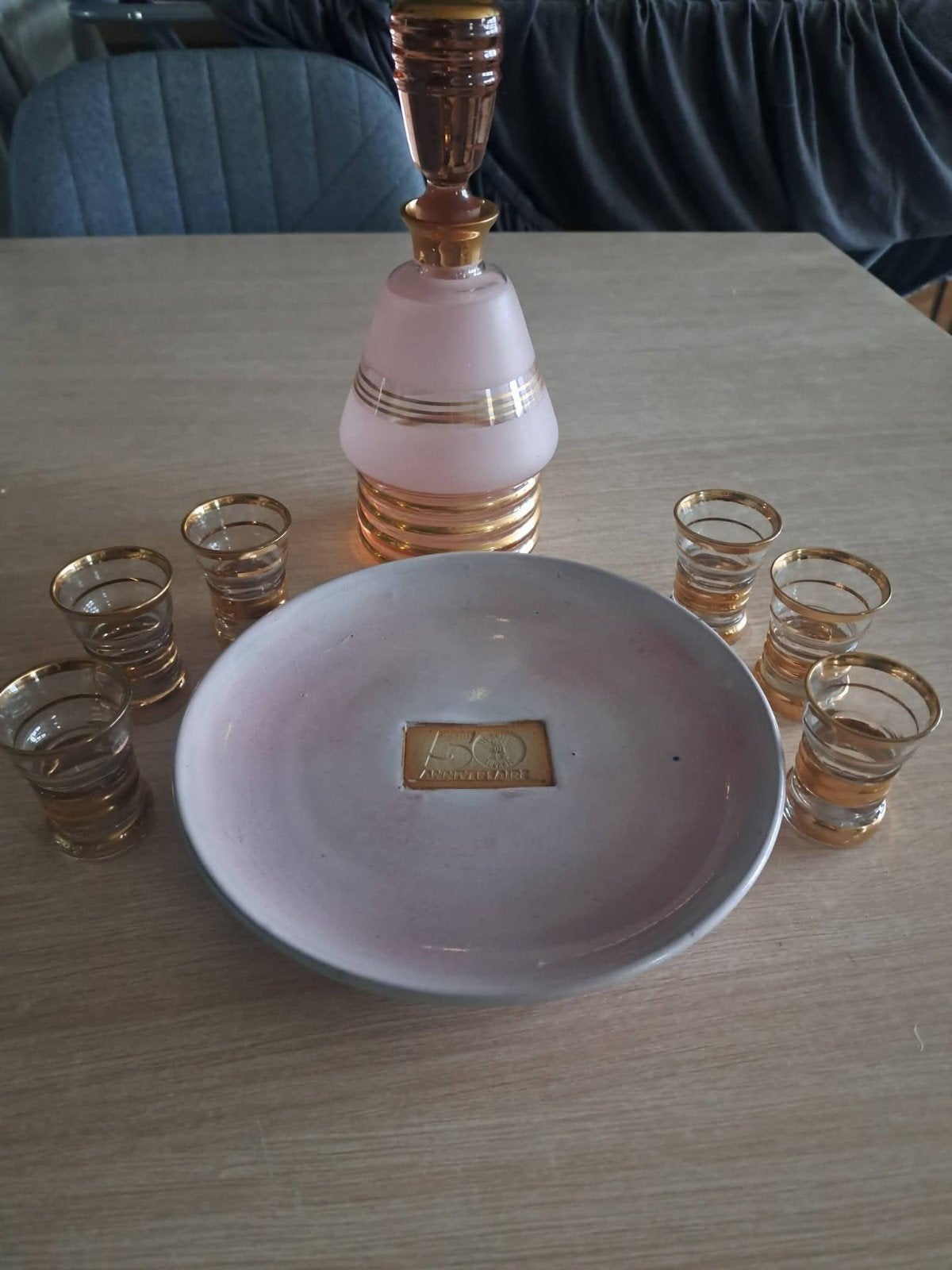 Service à liqueur complet vintage, Enlèvement ou Envoi