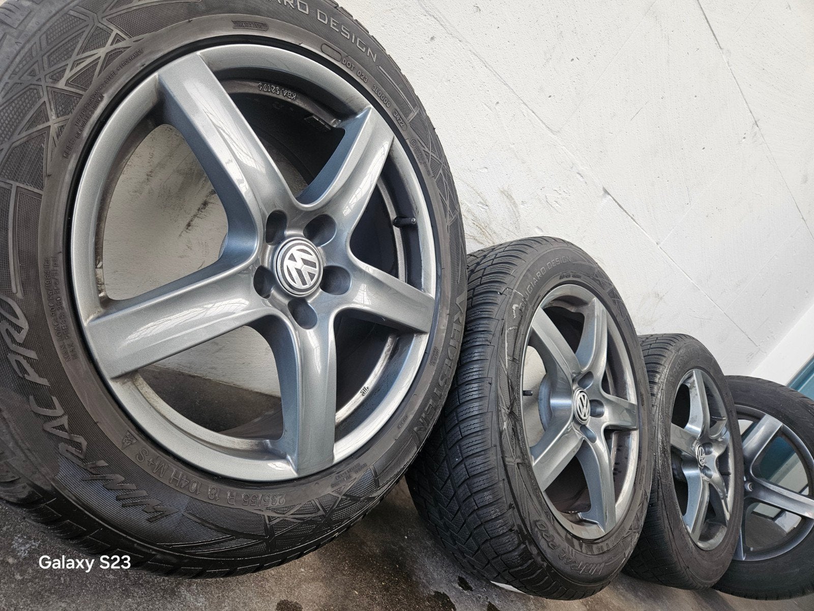 Pneus d'hiver pour jantes 18 pouces Vw Tiguan Skoda Kodiaq T, Enlèvement ou Envoi