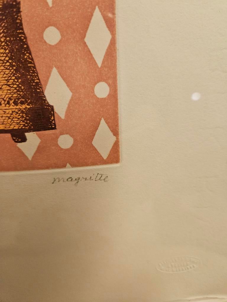 Rene Magritte La leçon de musique, Enlèvement