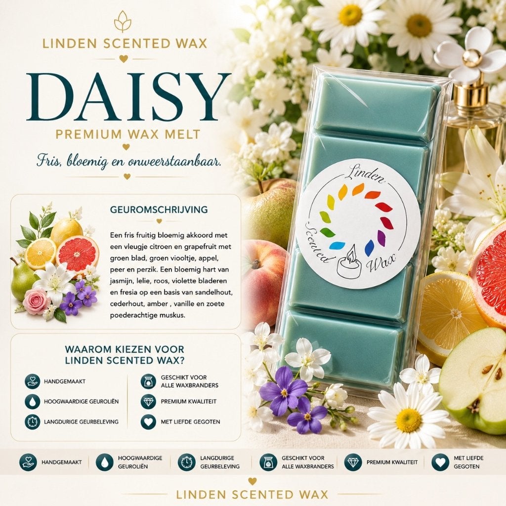 Parfum Waxmelts DAISY Waxmelt Snapbar, Enlèvement ou Envoi, Vert, Bougie, Cire