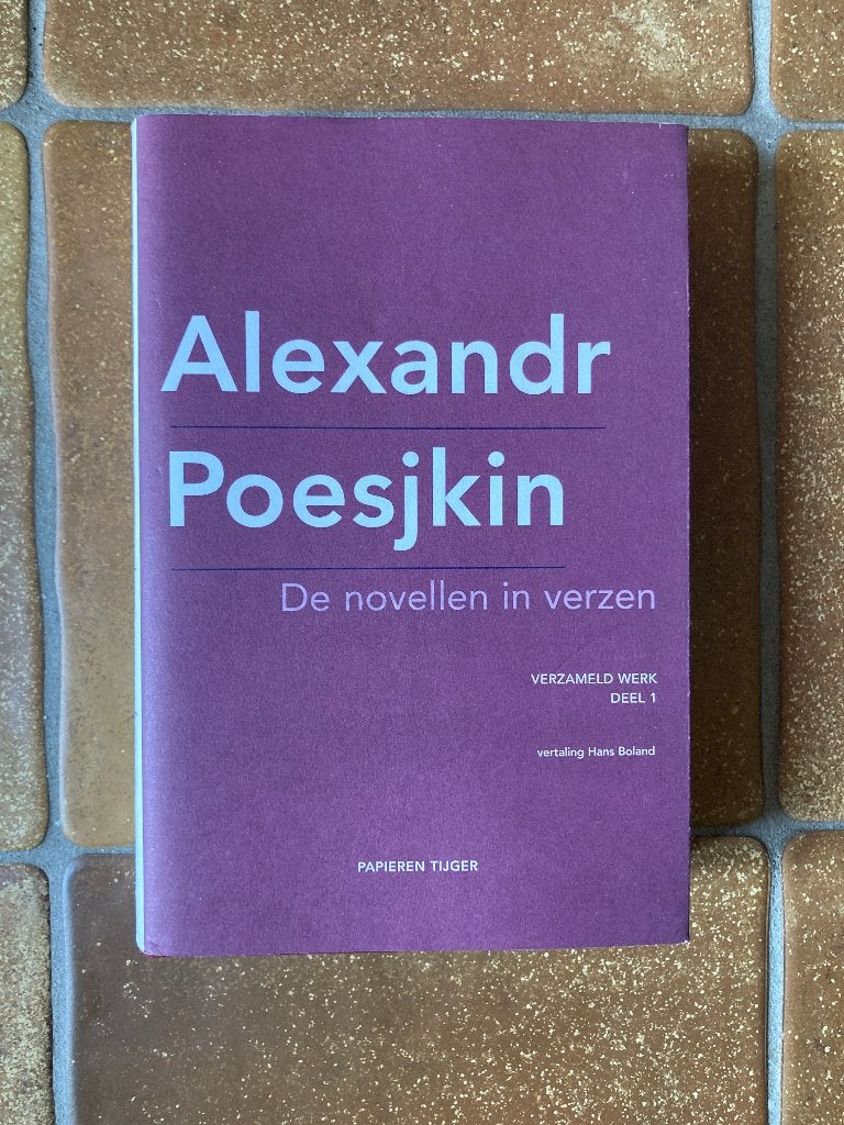 Alexandr Poesjkin - De novellen in verzen, Boeken, Ophalen of Verzenden, Zo goed als nieuw, Alexander Poesjkin, Wereld overig