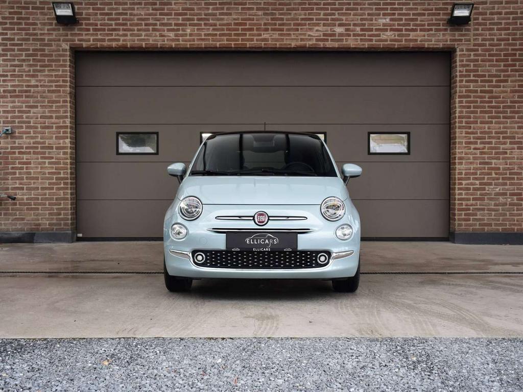 Fiat 500 1.0i MHEV LOUNGE / PANO DAK / CARPLAY / GPS / DAB, Auto's, 0 kg, 4 zetels, Zwart, Electronic Stability Program (ESP)