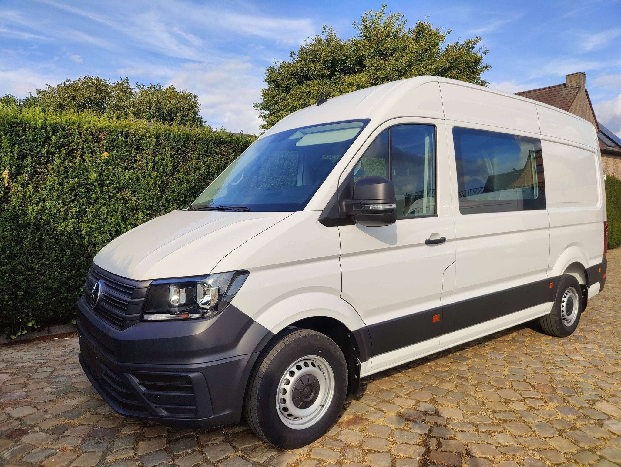 Volkswagen Crafter 2.0 CR TDi L3H3 (EU6d) 7 plaatsen, Voorwielaandrijving, 75 kW, Gebruikt, 4 cilinders