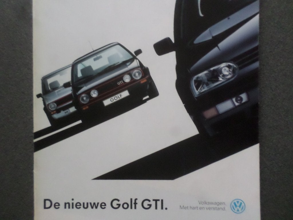Volkswagen VW Golf III GTI Brochure, Boeken, Ophalen of Verzenden, Volkswagen