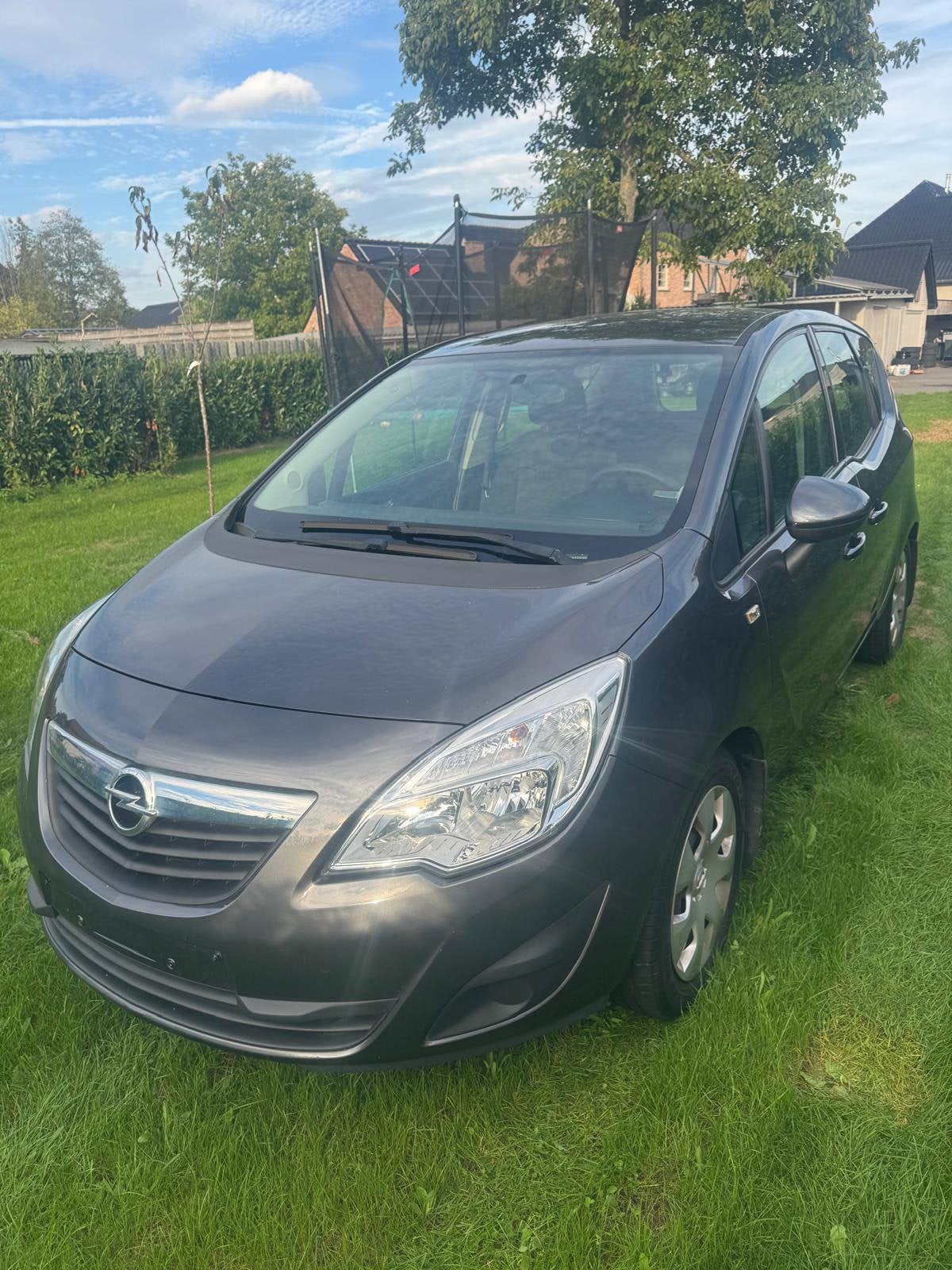 Opel meriva 101000km benzine airco, Auto's, Voorwielaandrijving, Euro 5, Zwart, 4 cilinders