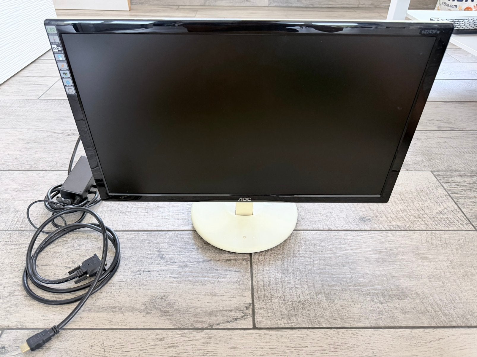 Ecran AOC 21,5 pouces (Hdmi , vga , dvi), Enlèvement ou Envoi, Utilisé, HDMI