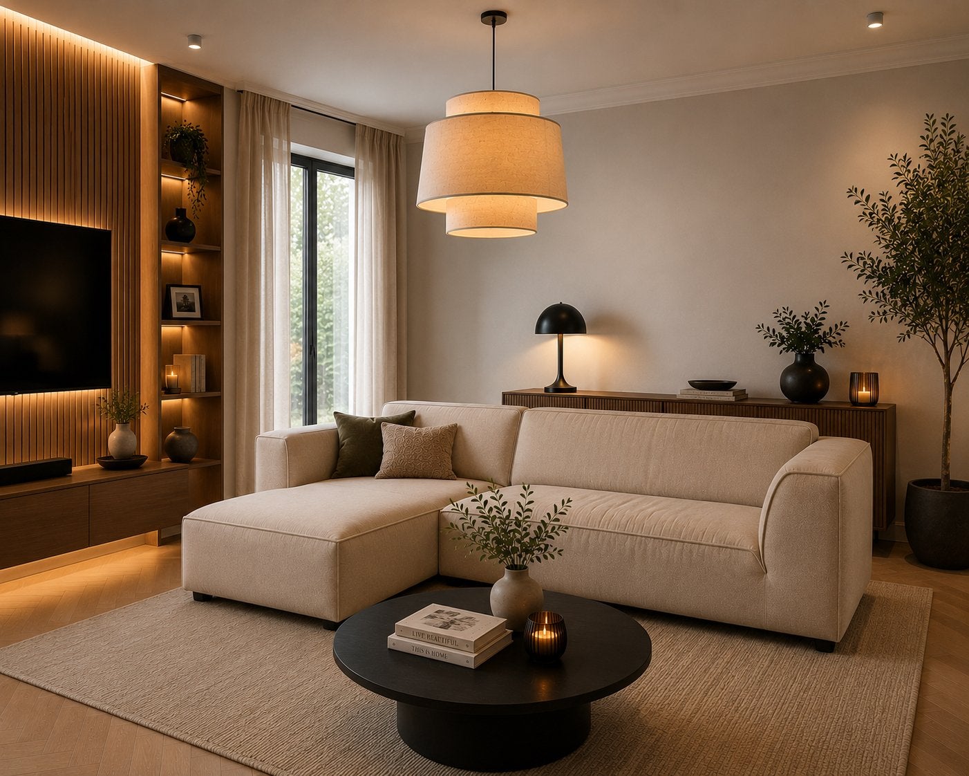 Beige zetel, Huis en Inrichting, Ophalen, Zo goed als nieuw, Beige