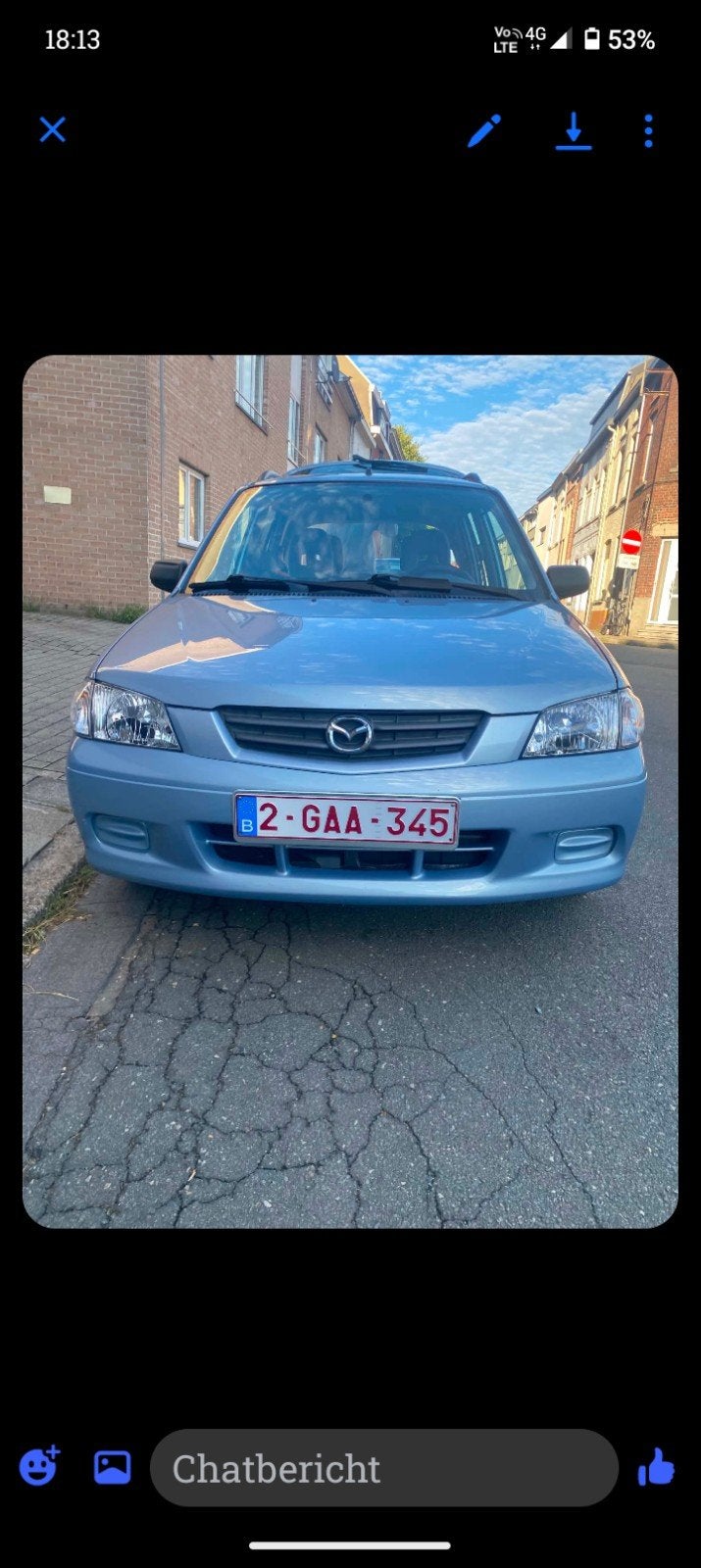 Mazda Demio, Auto's, Voorwielaandrijving, Stof, Beige, 46 kW