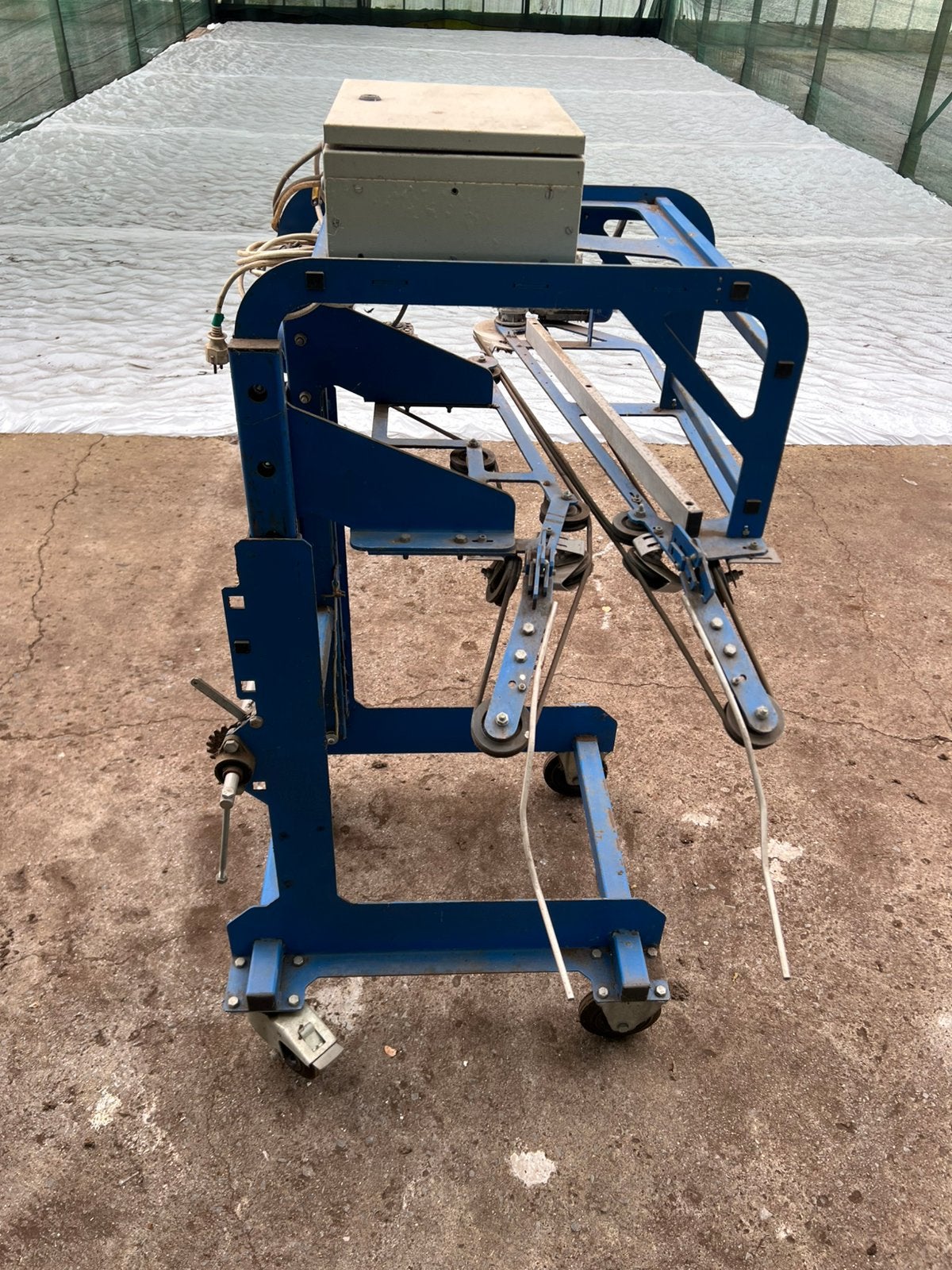 Stekoogstmachine Degramec, regelbare hoogte & snelheid, Ophalen, Gebruikt