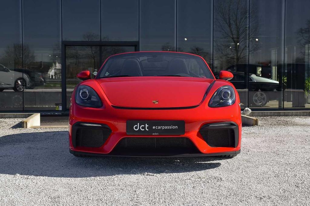 Porsche 718 Boxster SPYDER Manuel 4.0 Bose 20' (bj 2020), Auto's, Porsche, Gebruikt, Zwart, Cabriolet, Bedrijf