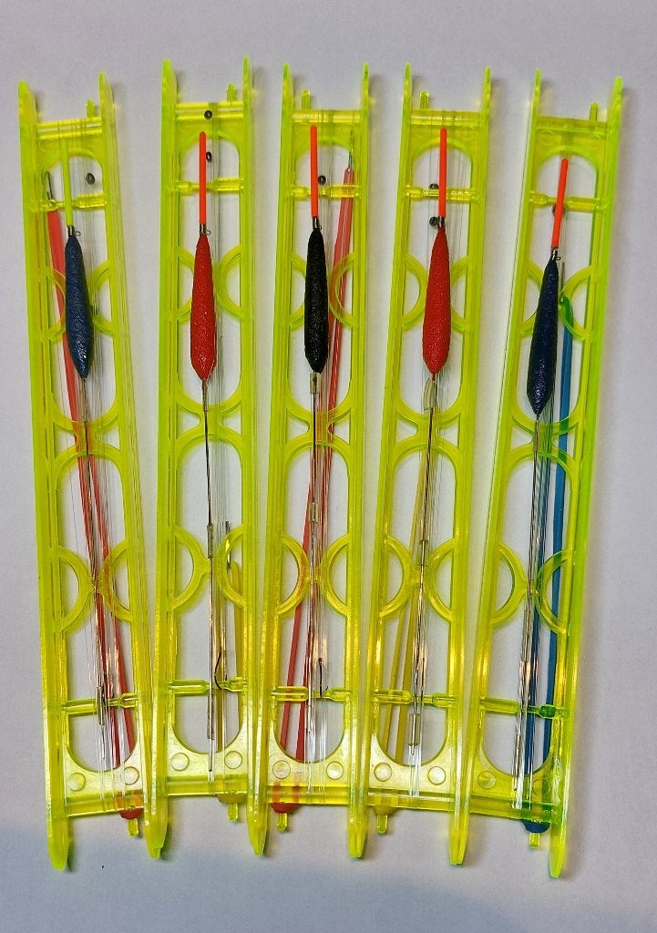 5 zelfgemaakte vislijntjes set 107, Watersport en Boten, Ophalen of Verzenden, Nieuw, Vaste hengel