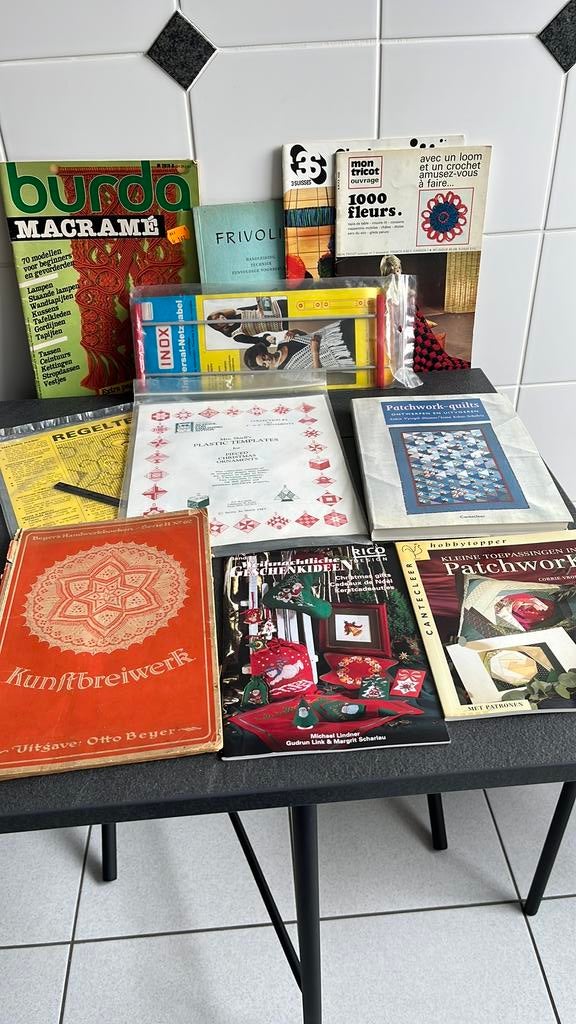 Hobby haken breien borduren, Ophalen, Gebruikt, Patroon of Boek