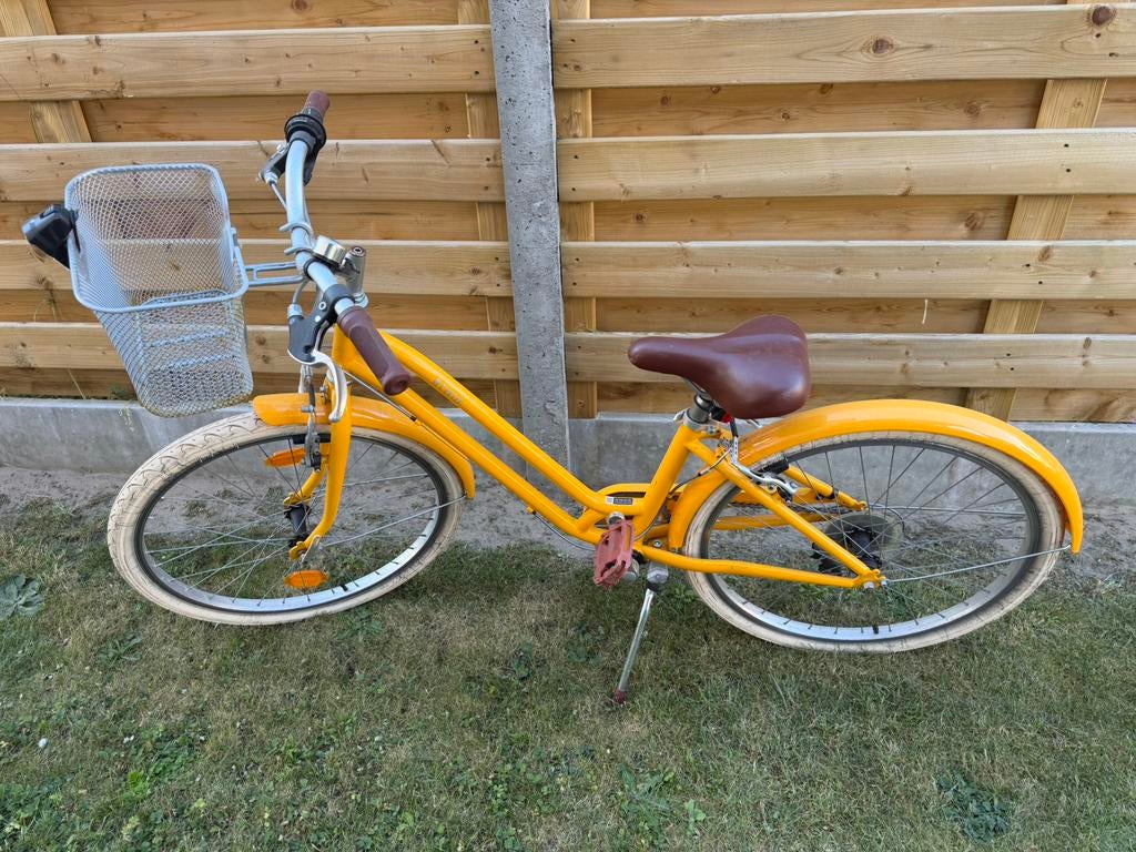 Stadsfiets 24 inch - BTWIN, Ophalen, Zo goed als nieuw, 24 inch
