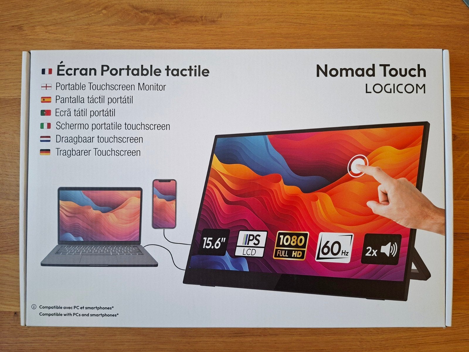 Nieuw Logicom 15,6-inch laptopaanraakscherm, Computers en Software, Ophalen of Verzenden, Nieuw, 13 inch of meer