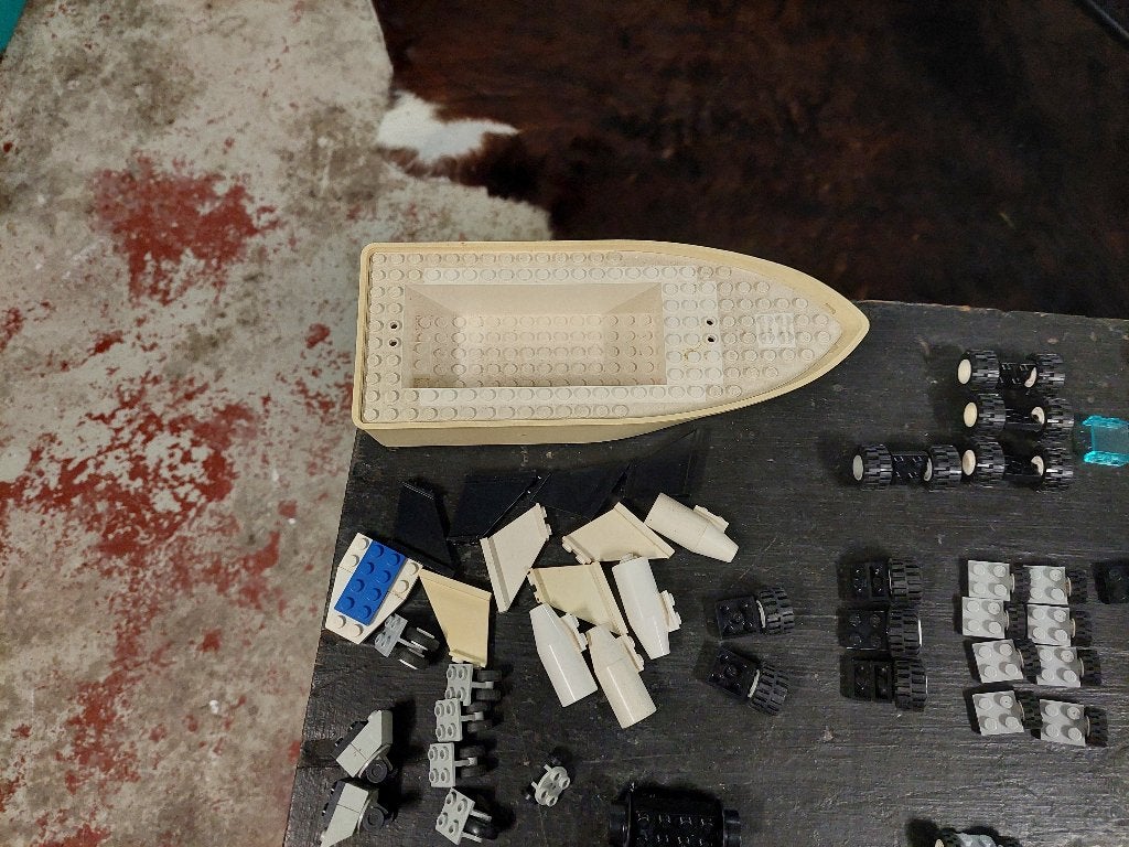 Lego losse onderdelen voor wagens/vliegtuigen/boten, Ophalen of Verzenden, Lego