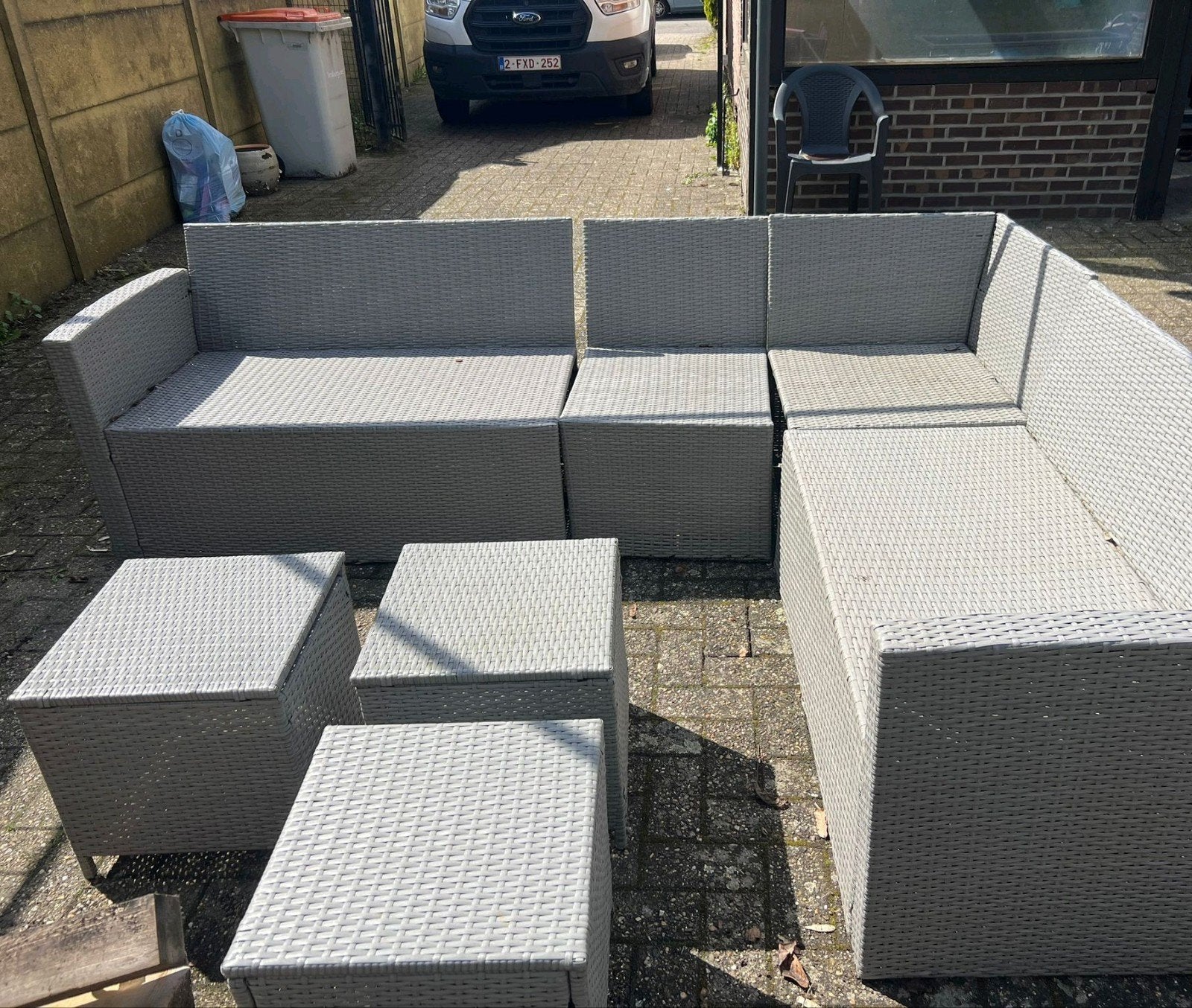 Tuinstoelen/tuinset lounge, Ophalen, Tuinset
