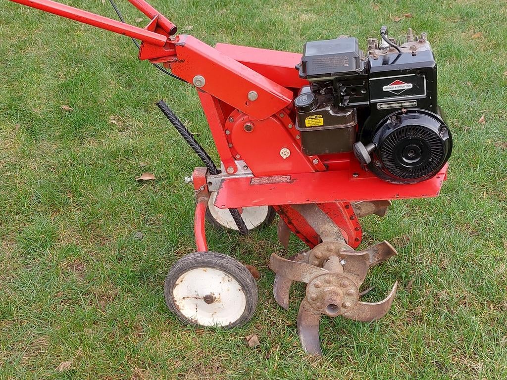 Wolseley 5 hp freesmachine tuinfrees, Ophalen