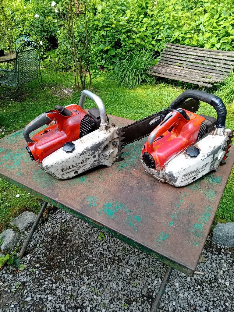 2 tronçonneuses stihl 08s, Enlèvement