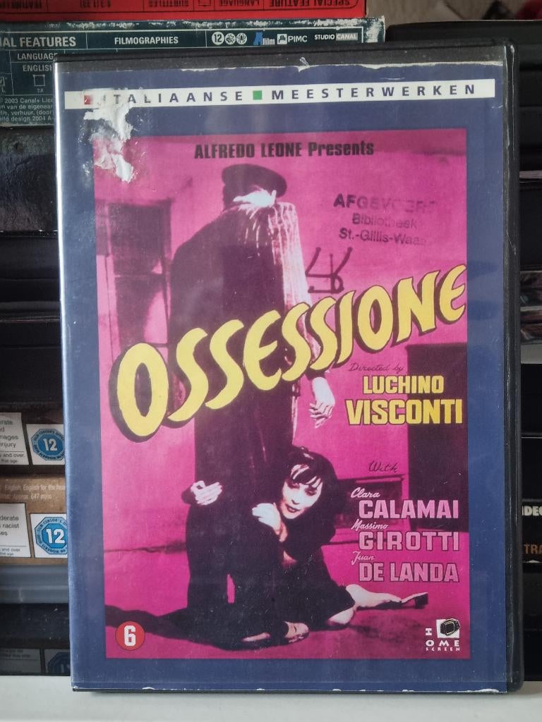 Ossessione, Luchino Visconti, Clara Calamai, Massimo Girotti, Ophalen of Verzenden