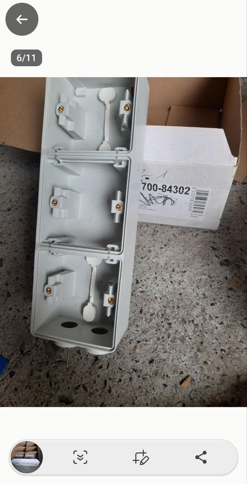 niko hydro. perfect nieuw grijs, Doe-het-zelf en Bouw, Ophalen of Verzenden, Nieuw, Overige merken, Schakelaar