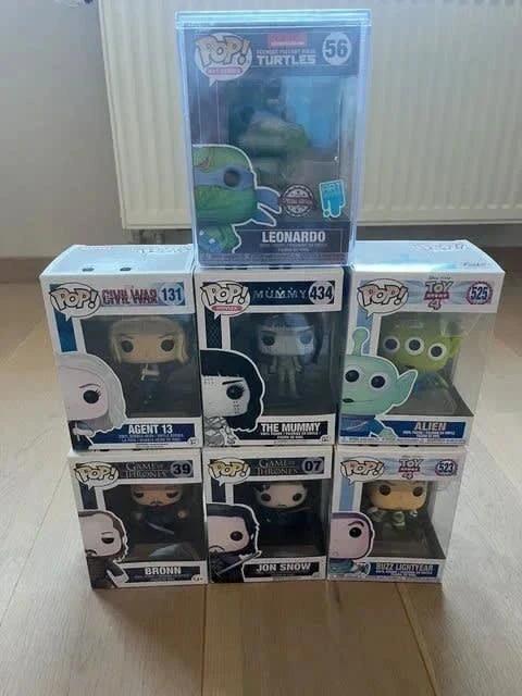 Lot de figurines pop, Collections, Enlèvement ou Envoi, Utilisé, Humain