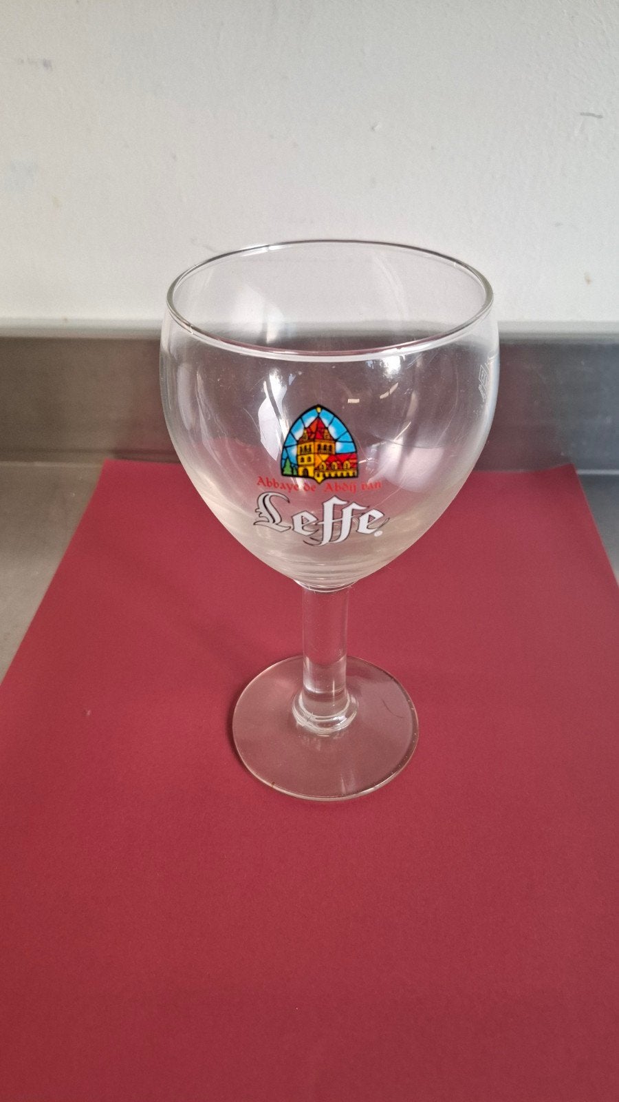 bierglas Leffe 33cl 15 stuks, Verzamelen, Ophalen, Gebruikt, Glas of Glazen, Leffe