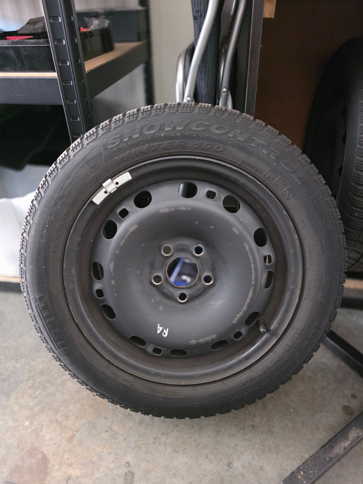 Reservewiel 15inch-5x100 Skoda/VW, Ophalen