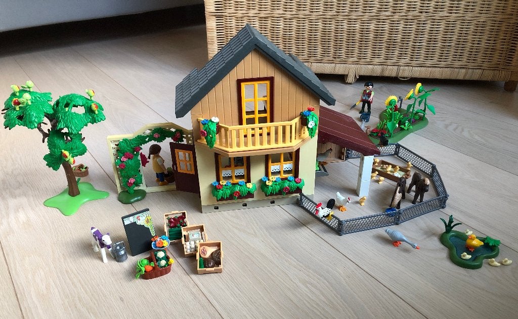 Playmobil - Boerderij/Landhuis ALS NIEUW, Ophalen, Zo goed als nieuw, Complete set
