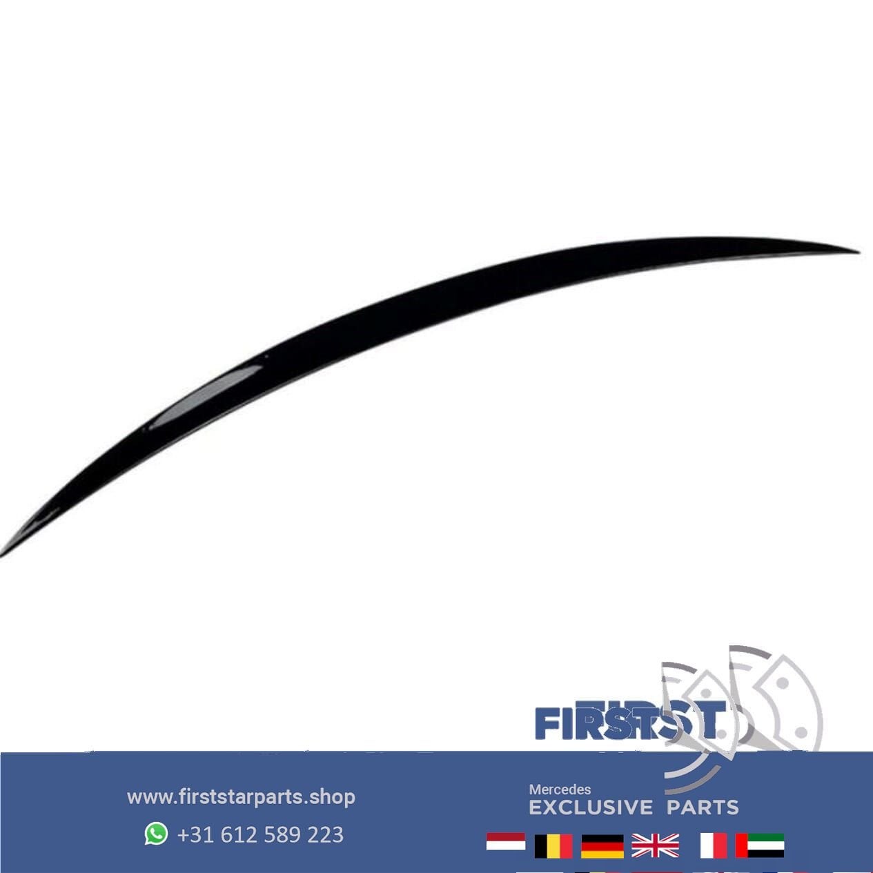 C167 GLE COUPÉ AMG KOFFERBAK SPOILER GLE43 GLE53 GLE63 GLE63, Ophalen of Verzenden, -, -, -