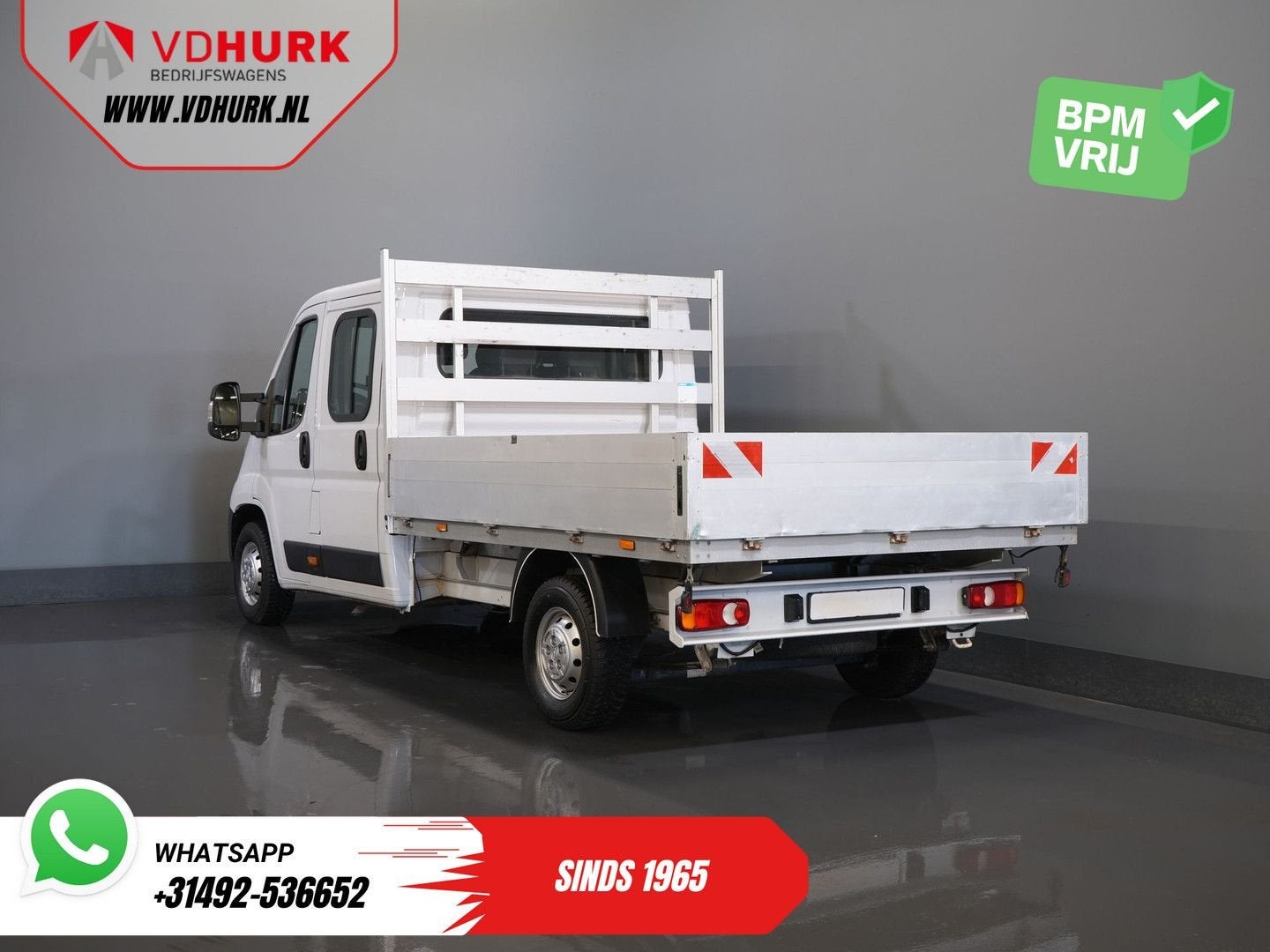 Opel Movano 2.2 140 pk DC Dubbel Cabine Open Laadbak/ 7 Pers, Auto's, Bestelwagens en Lichte vracht, Wit, Bedrijf, Electronic Stability Program (ESP)