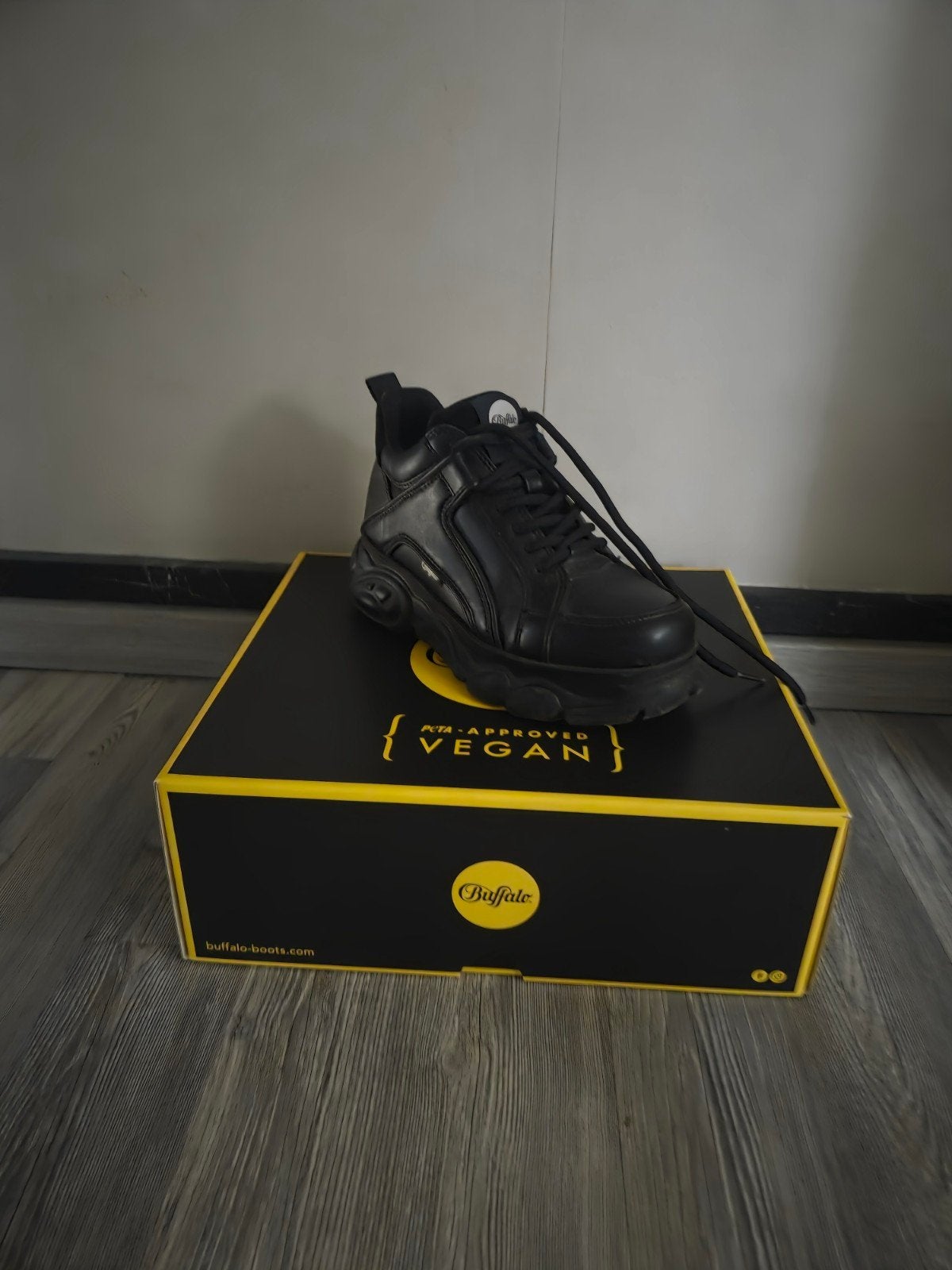 dames buffalo, Ophalen, Zwart, Dansschoenen, Gedragen