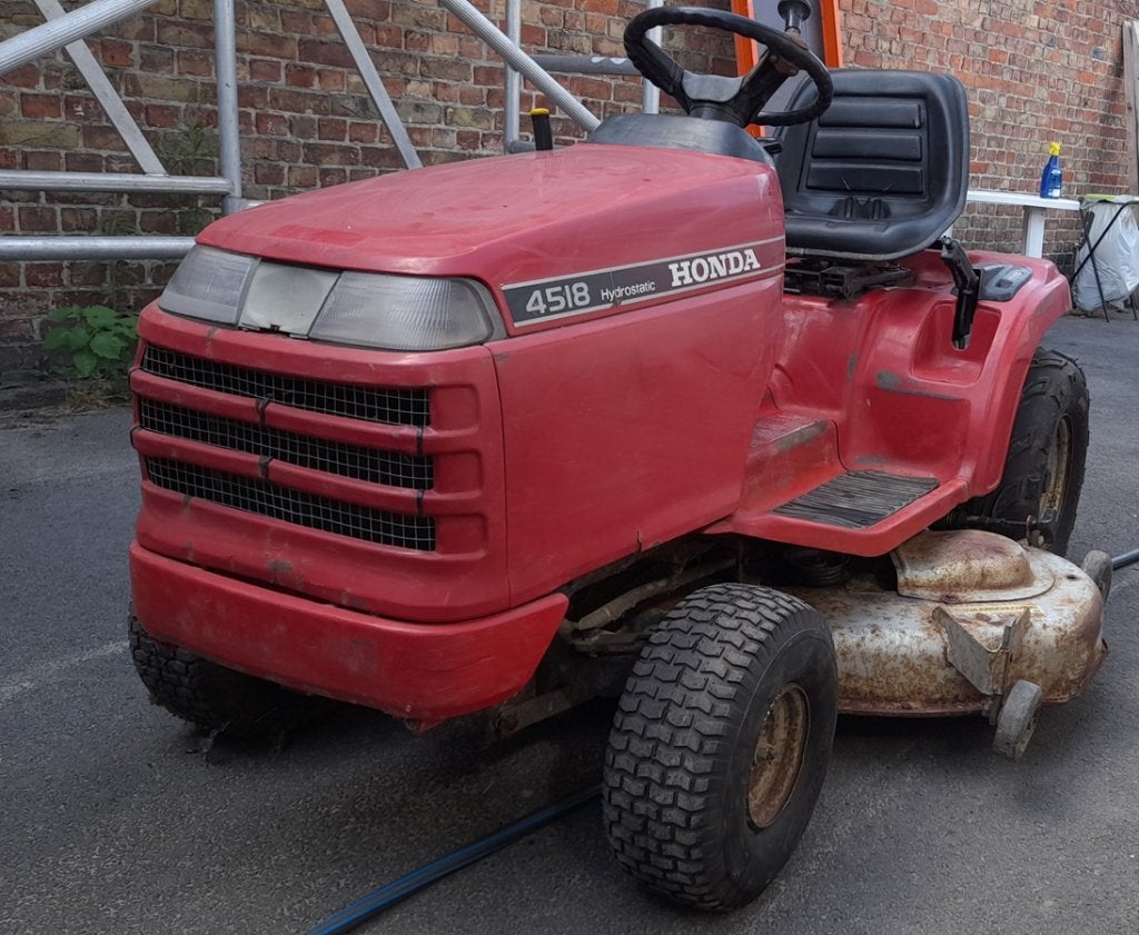 Honda 4518H Zitmaaier, Honda, 120 cm ou plus, Démarrage électrique, Enlèvement