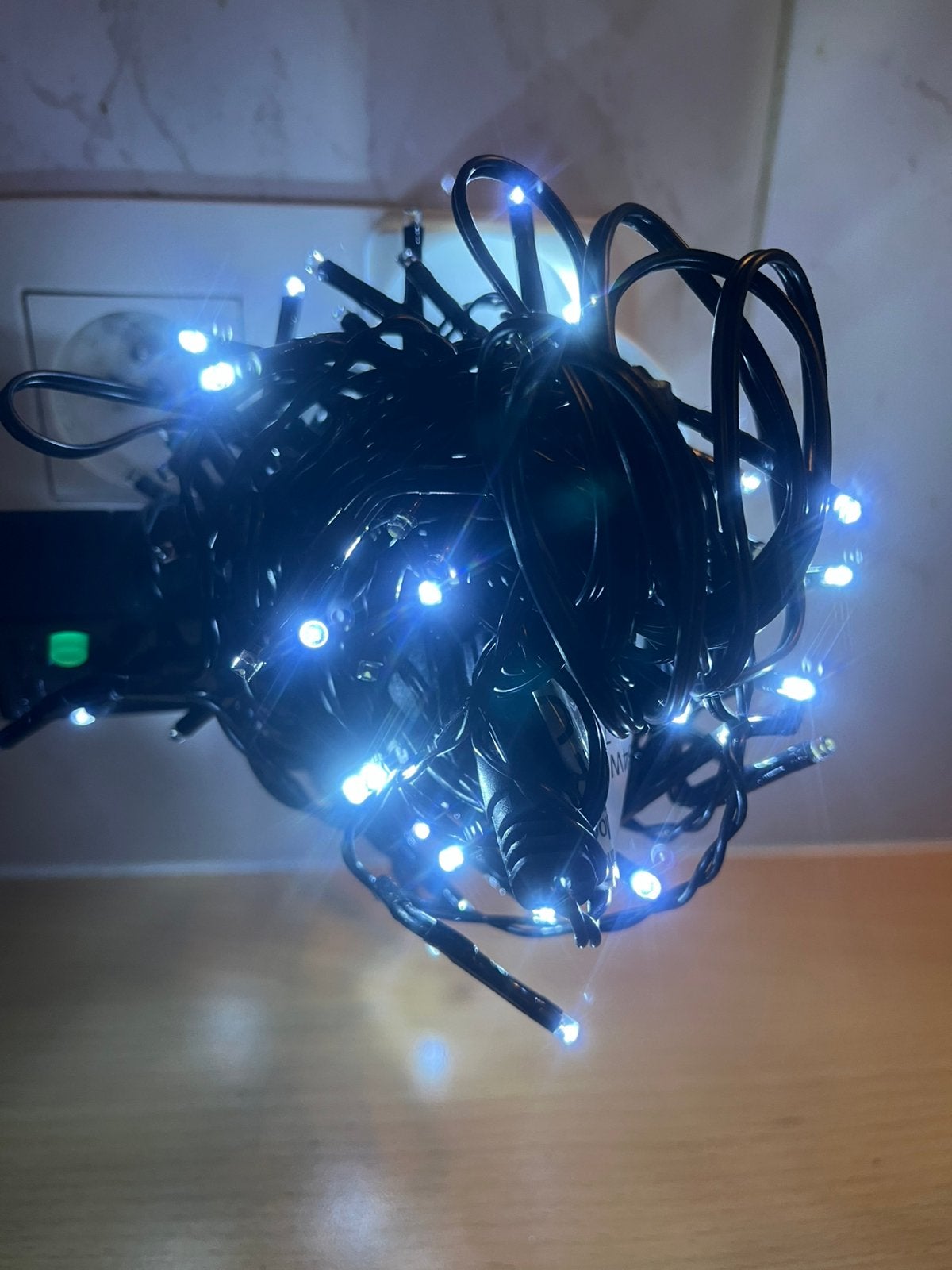 Knipperende lichtslingers voor Kerstmis, Ophalen, Gebruikt