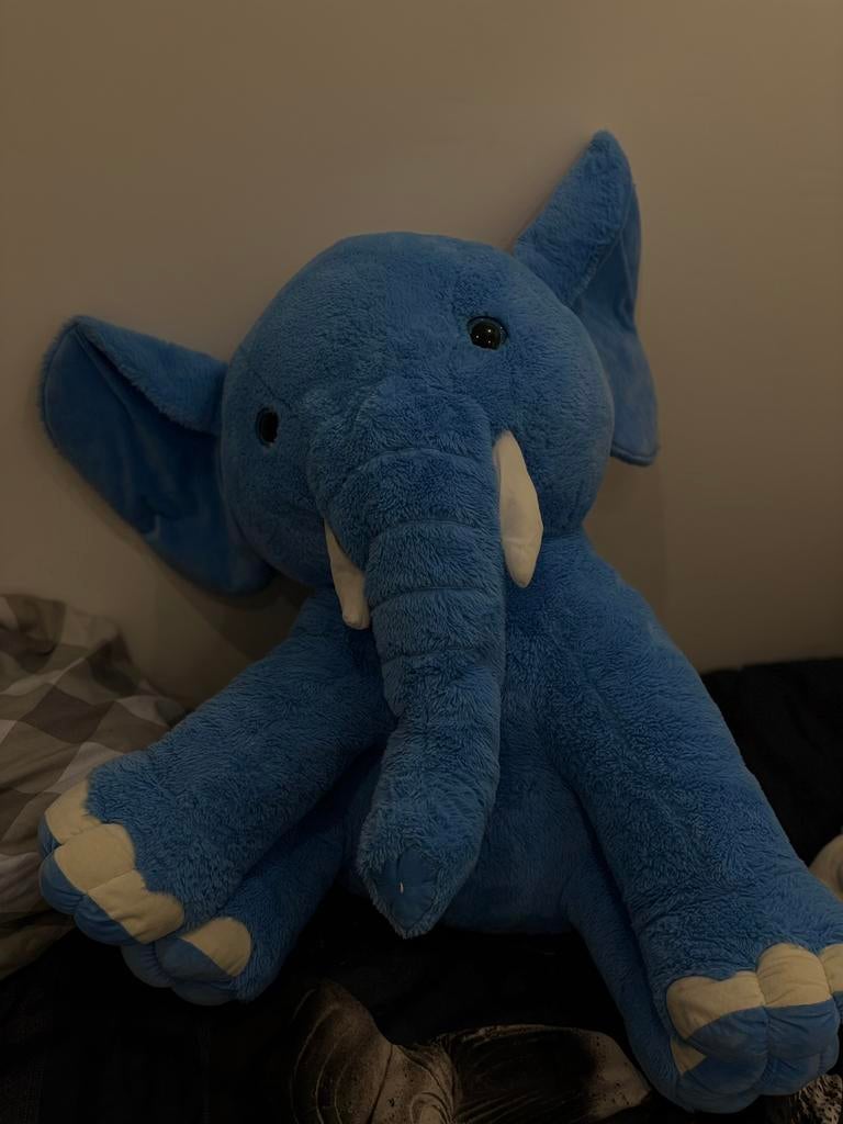 Éléphant bleu, Enlèvement ou Envoi, Comme neuf, Éléphant