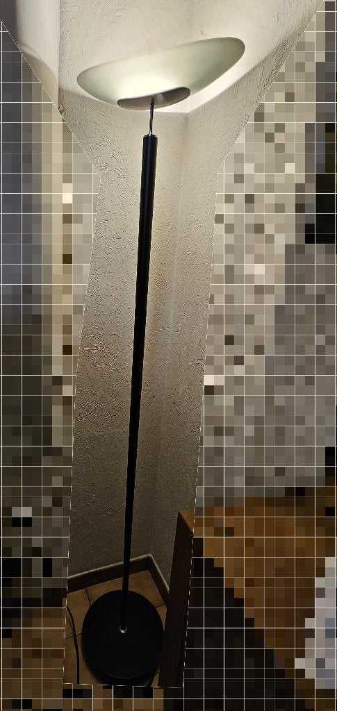 Lampadaire Design 300 watts (2 unités) version GISMONDI, Enlèvement, Utilisé, Verre