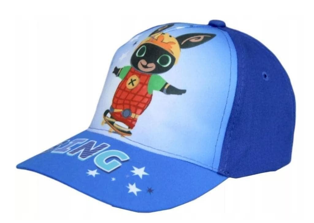 Bing Konijn Baseball Cap - Blauw of Roze, Jongen of Meisje, Nieuw, Pet, Bing