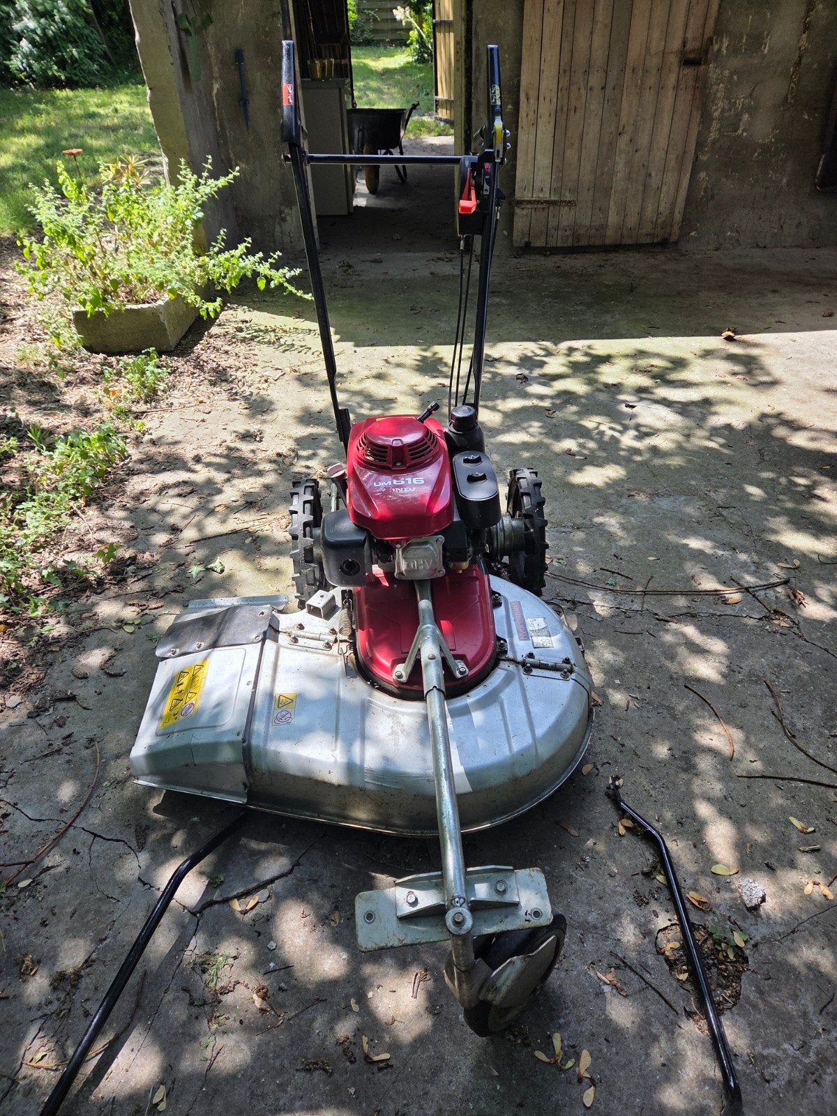 Honda ruw terreinmaaier um 616, Jardin & Terrasse, Tondeuses à gazon, Enlèvement