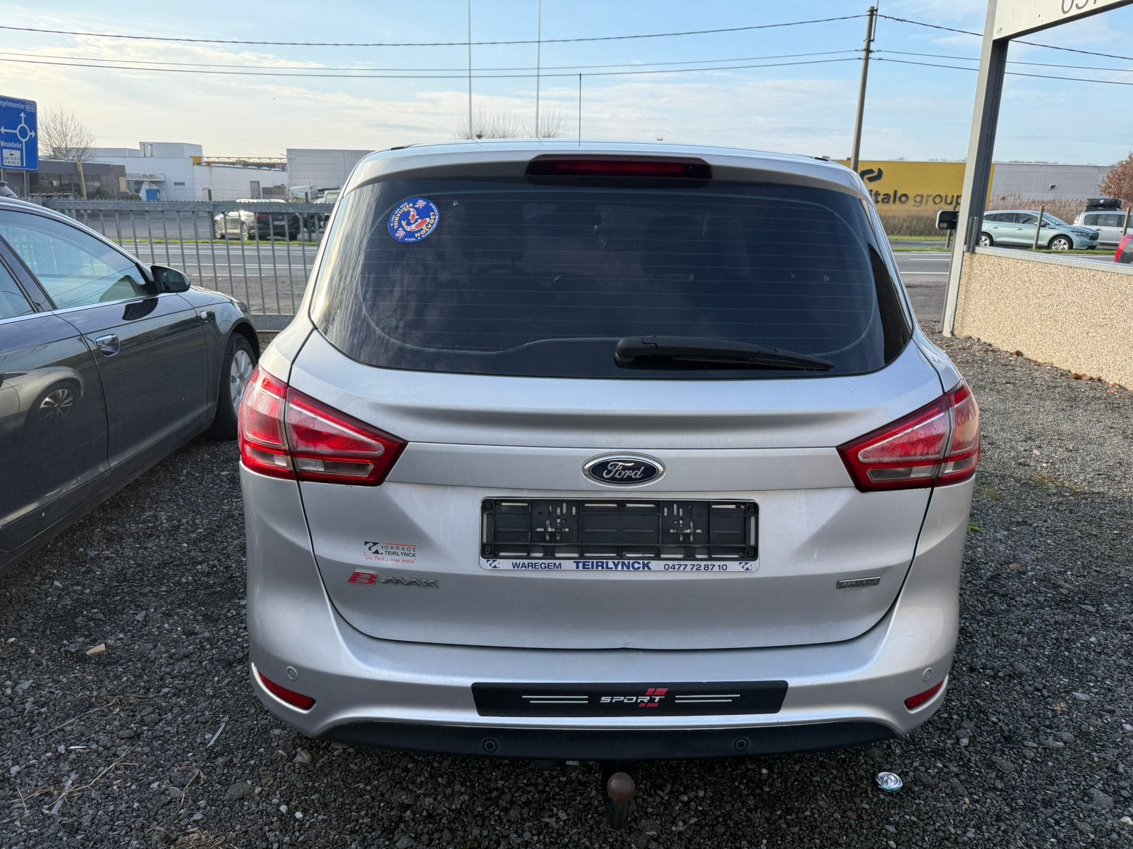 Ford B-Max 1.5 Diesel 2013 Airco 203.000 km, Voorwielaandrijving, Stof, 777 kg, Zwart