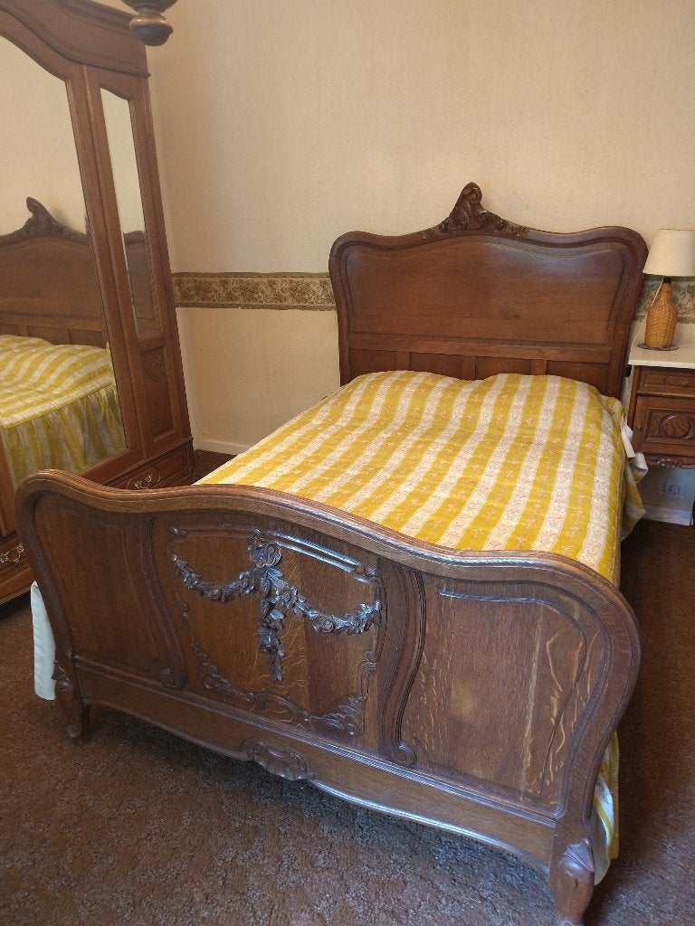 Slaapkamer antiek, Enlèvement, Utilisé, Queen size, Antiek