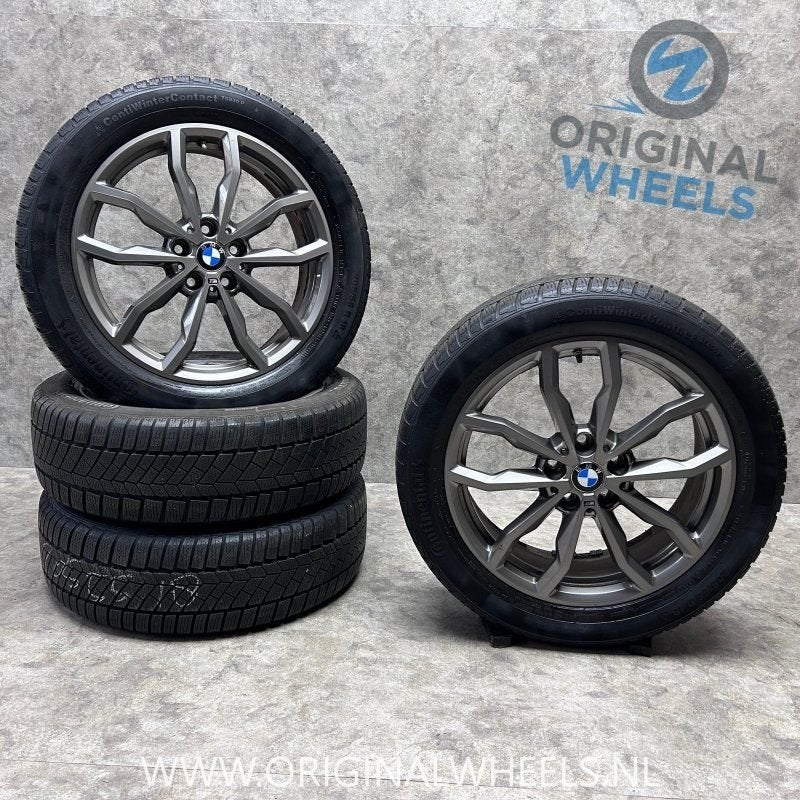 18 inch originele velgen + winterbanden BMW X1 X2 style 711, Autos : Pièces & Accessoires, Pneus et Jantes, Pneus hiver, -, 205 mm